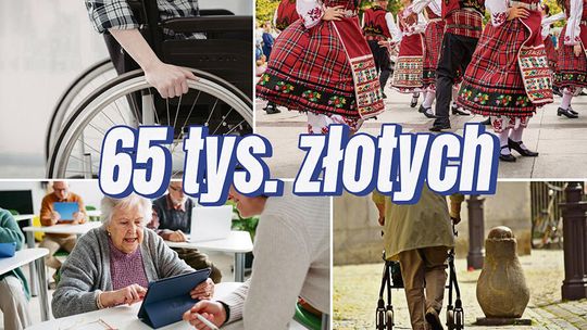 65 tysięcy złotych na projekty społeczne