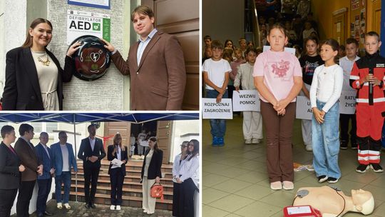 Całodobowy defibrylator AED przy „Jedynce”! Zdzieszowice stawiają na bezpieczeństwo mieszkańców