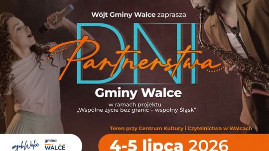 Dni Partnerstwa w Walcach – plenerowa impreza w Centrum Kultury i Czytelnictwa z koncertami i atrakcjami dla mieszkańców powiatu krapkowickiego