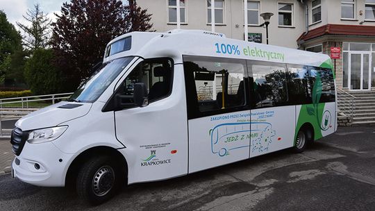 Elektryczny autobus już na drogach gminy Krapkowice