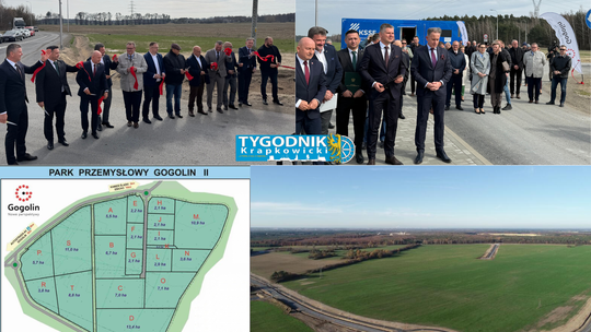 Gogolin przyciąga biznes. Park Przemysłowy II oficjalnie otwarty. To hektary inwestycyjne i nowe miejsca pracy Oficjalne otwarcie Parku Przemysłowego Gogolin II – nowoczesne działki inwestycyjne i infrastruktura dla przedsiębiorców