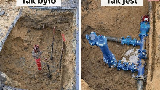 Kamionek z nową infrastrukturą wodociągową! KPW Gogolin wymieniło 6 węzłów zasuw i hydrant