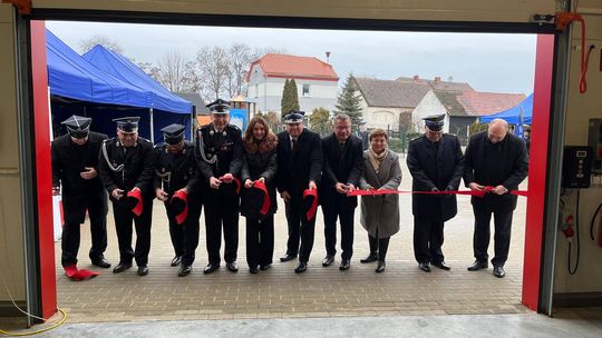 Nowa remiza OSP Kromołów oficjalnie otwarta