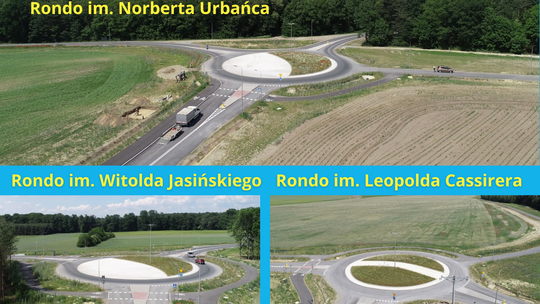 Nowe ronda w Gogolinie mają swoich patronów. Znane nazwiska wracają do przestrzeni miasta