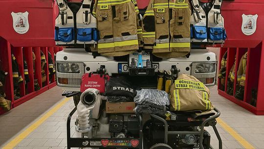 Nowy sprzęt wzmocnił bezpieczeństwo i gotowość strażaków