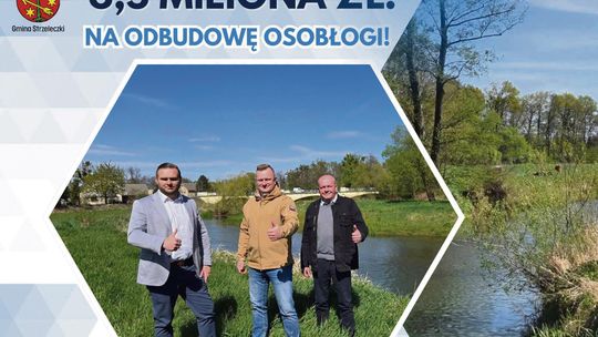 Odbudują koryto Osobłogi po powodzi. Na prace w Łowkowicach i Komornikach przeznaczono 6,5 mln zł