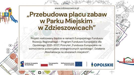 Park Miejski w Zdzieszowicach zmieni się nie do poznania! Ponad 3,9 mln zł na przebudowę