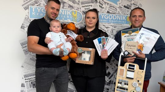Pięć miesięcy i mnóstwo uśmiechu! Kaspian Ray odebrał nagrody