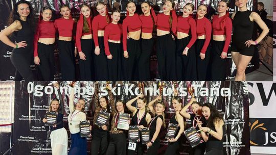 Reprezentantki CKC Walce z podium na ogólnopolskim konkursie „Dance Passion”! Duet Scudło & Wygoda z 3. miejscem