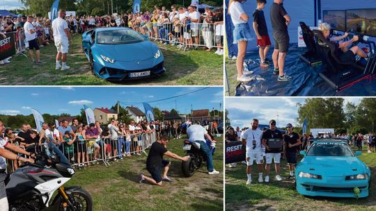 Reset Stage w Zdzieszowicach przyciągnął tłumy! Motoryzacyjny zlot pomógł w zbiórce na rehabilitację Kacpra