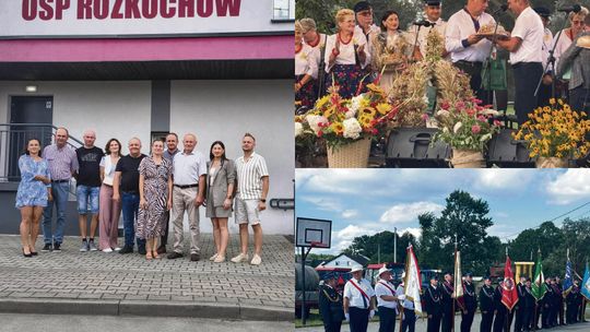Strażacy z dwóch Rozkochowów znów razem! Rewizyta w Małopolsce połączyła OSP, KGW i DFK