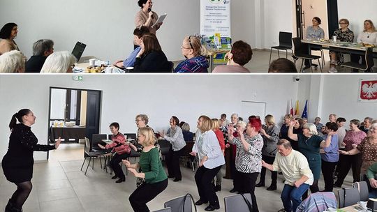 Taniec i rozmowa o zdrowiu