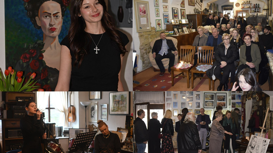 Wernisaż w Krapkowicach: Sztuka, która zostaje na dłużej