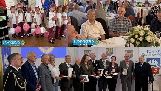 [ZDJĘCIA] 30 lat Związku Emerytów i Rencistów Pożarnictwa RP. Jubileuszowa gala w pałacu w Żyrowej