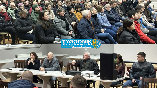 Spotkanie mieszkańców Straduni z władzami gminy Walce w sprawie planów budowy biometanowni