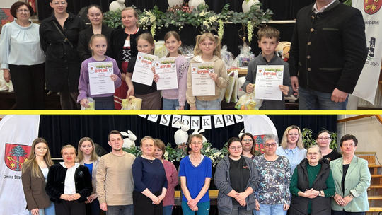 Zdobione kroszonki na konkursie w Strzeleczkach – tradycja śląska w nowoczesnym wydaniu.