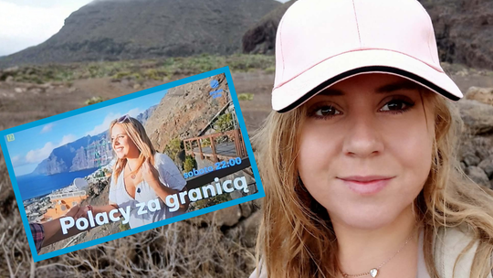 [ZDJĘCIA] Mieszkanka Pietnej w ogólnopolskim programie. Pokazuje swoje życie na Teneryfie