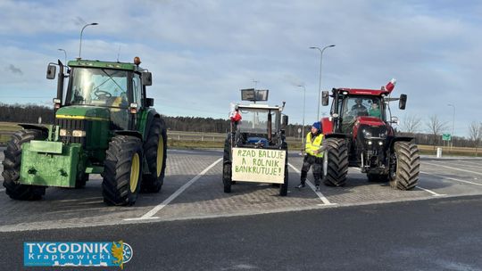 Protest rolników przeciwko umowie UE–Mercosur – konwój ciągników w województwie opolskim