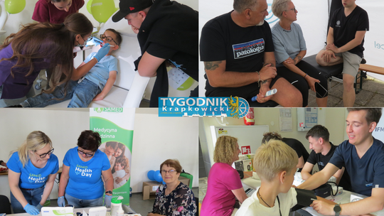 [ZDJĘCIA] Sprawdź cukier, ciśnienie i BMI za darmo. Samed Health Day trwa w Krapkowicach