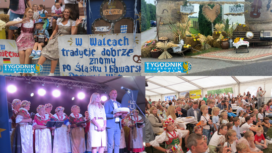 [ZDJĘCIA] Walce pokazały, jak świętować dożynki. Korowód, scenki i dekoracje przyciągały wzrok