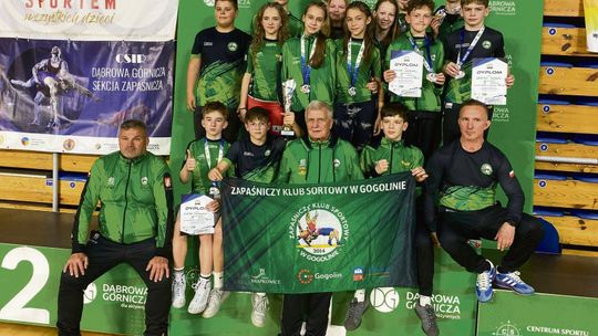 ZKS Gogolin z medalową eksplozją! Aż 10 krążków i drugie miejsce w klasyfikacji drużynowej