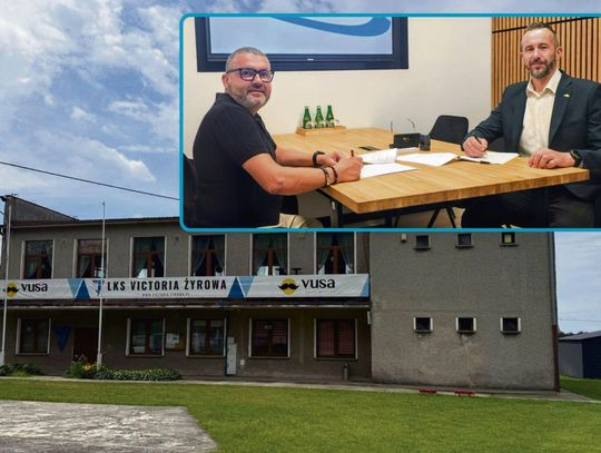 Budynek LKS Victoria Żyrowa przy ul. Hrabiów von Gaschin, przeznaczony do termomodernizacji za 1,37 mln zł