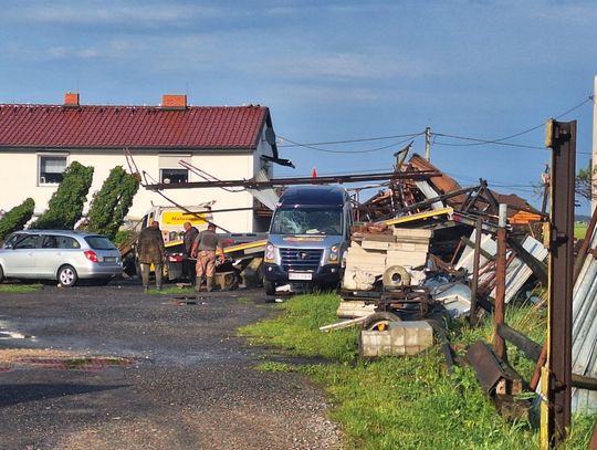 200 km/h i ogromne zniszczenia - trąba powietrzna w województwie opolskim