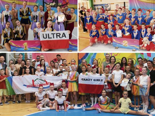 Mażoretki Crazy Girls i Ultra ze Zdzieszowic podczas występu na Mistrzostwach Świata WAMT 2026 w Chorwacji