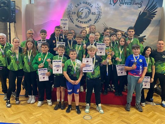 Zapaśnicy ZKS Gogolin z medalami mistrzostw Opolszczyzny w Namysłowie – sezon 2025