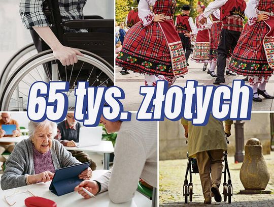 65 tysięcy złotych na projekty społeczne 65 tysięcy złotych na projekty społeczne