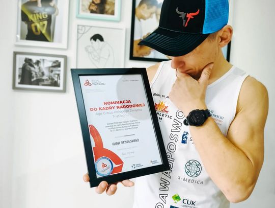 Alan Szywalski – reprezentant Polski w triathlonie z Gogolina