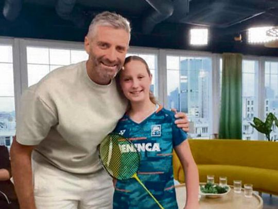 Badmintonistka z wielkimi marzeniami