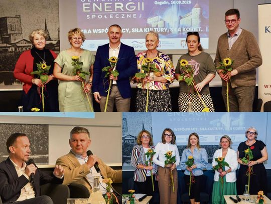 Uczestnicy konferencji „Generatory Energii Społecznej” w Gogolinie podczas spotkania poświęconego lokalnej współpracy i aktywności mieszkańców