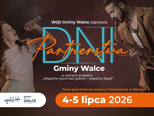 Dni Partnerstwa w Walcach – plenerowa impreza w Centrum Kultury i Czytelnictwa z koncertami i atrakcjami dla mieszkańców powiatu krapkowickiego