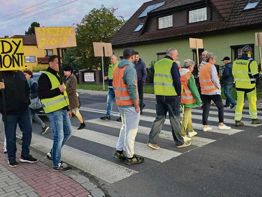 Doraźny remont,  ale jeszcze nie przebudowa