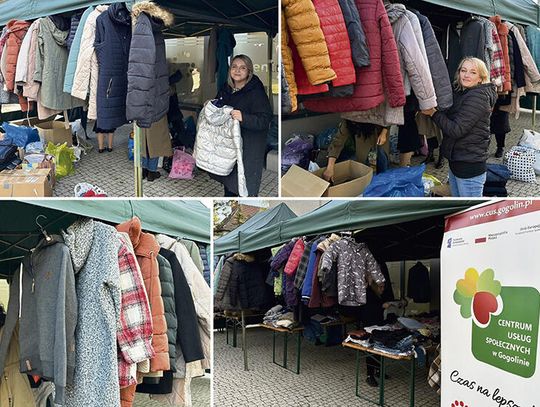 Dzielili się ciepłem w chłodne październikowe dni