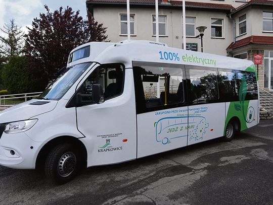 Elektryczny autobus już na drogach gminy Krapkowice