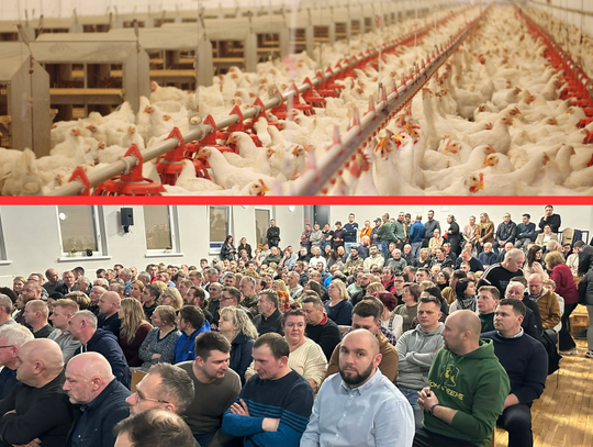 Spotkanie mieszkańców gminy Walce dotyczące planowanej budowy ferm drobiu – burzliwa dyskusja i protesty lokalnej społeczności.