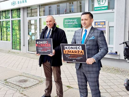 Konferencja PSL: Apelujemy o 0% marży banków, co obniży raty kredytów!