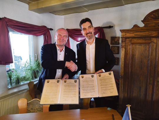 Delegacja Krapkowic podczas obchodów 25-lecia partnerstwa z Ebersbach-Neugersdorf w Niemczech