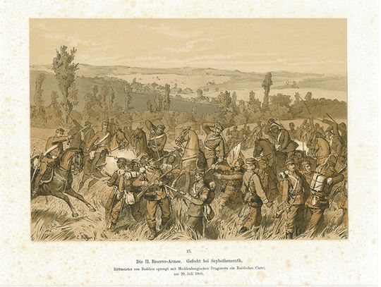 Krapkowiczanie na frontach 1866 roku Część IV