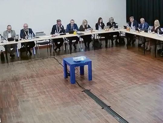 Uhonorowani lekarze i przedstawiciele jednostek OSP podczas sesji Rady Miejskiej w Krapkowicach