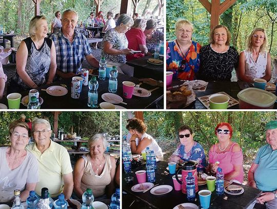 Letni piknik seniorów w Dobrej