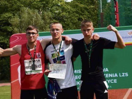 Łukasz Rinke z brązem  w Białymstoku