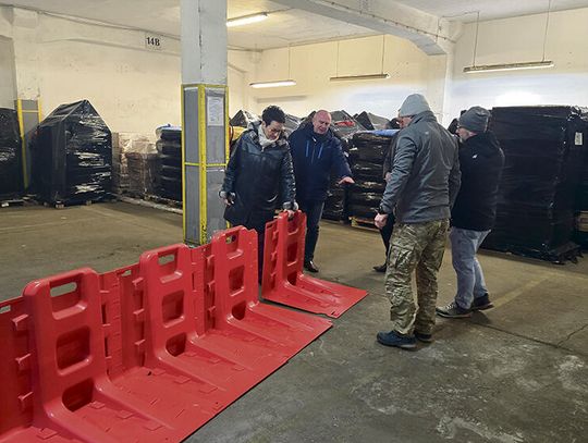 Magazyn Ochrony Ludności oraz Obrony Cywilnej  z nowym sprzętem