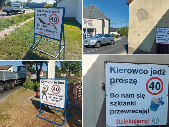 Mieszkańcy apelują do kierowców