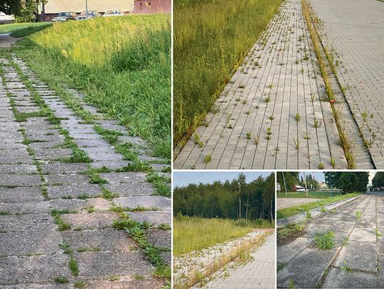 Mieszkańcy skarżą się na zaniedbane chodniki