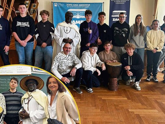 Misjonarz z Burkina Faso zabrał uczniów w podróż po Afryce