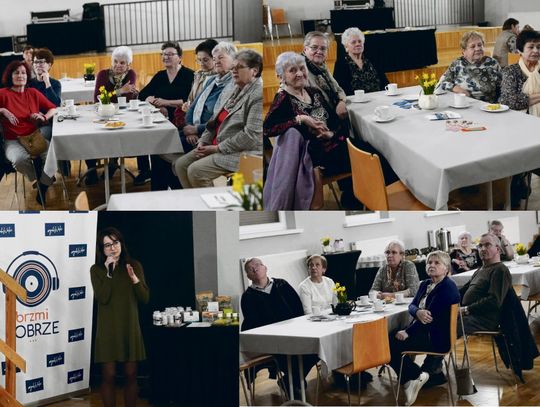 Mieszkańcy Walec podczas międzypokoleniowego spotkania o naturalnych metodach dbania o zdrowie