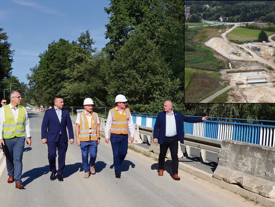 Budowa Mostu Południowego w Krapkowicach – roboty ziemne i przygotowanie konstrukcji nowej przeprawy